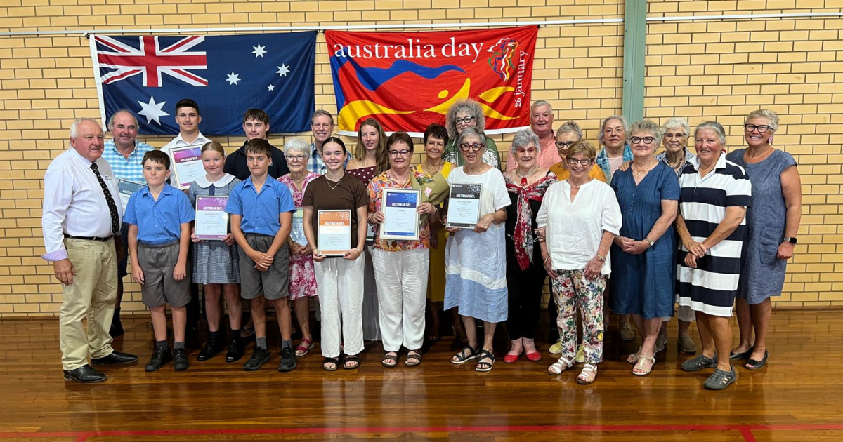 Media Release: Warren Shire Council honours local heroes  at 2026 Australia Day Awards Ceremony - Post Image