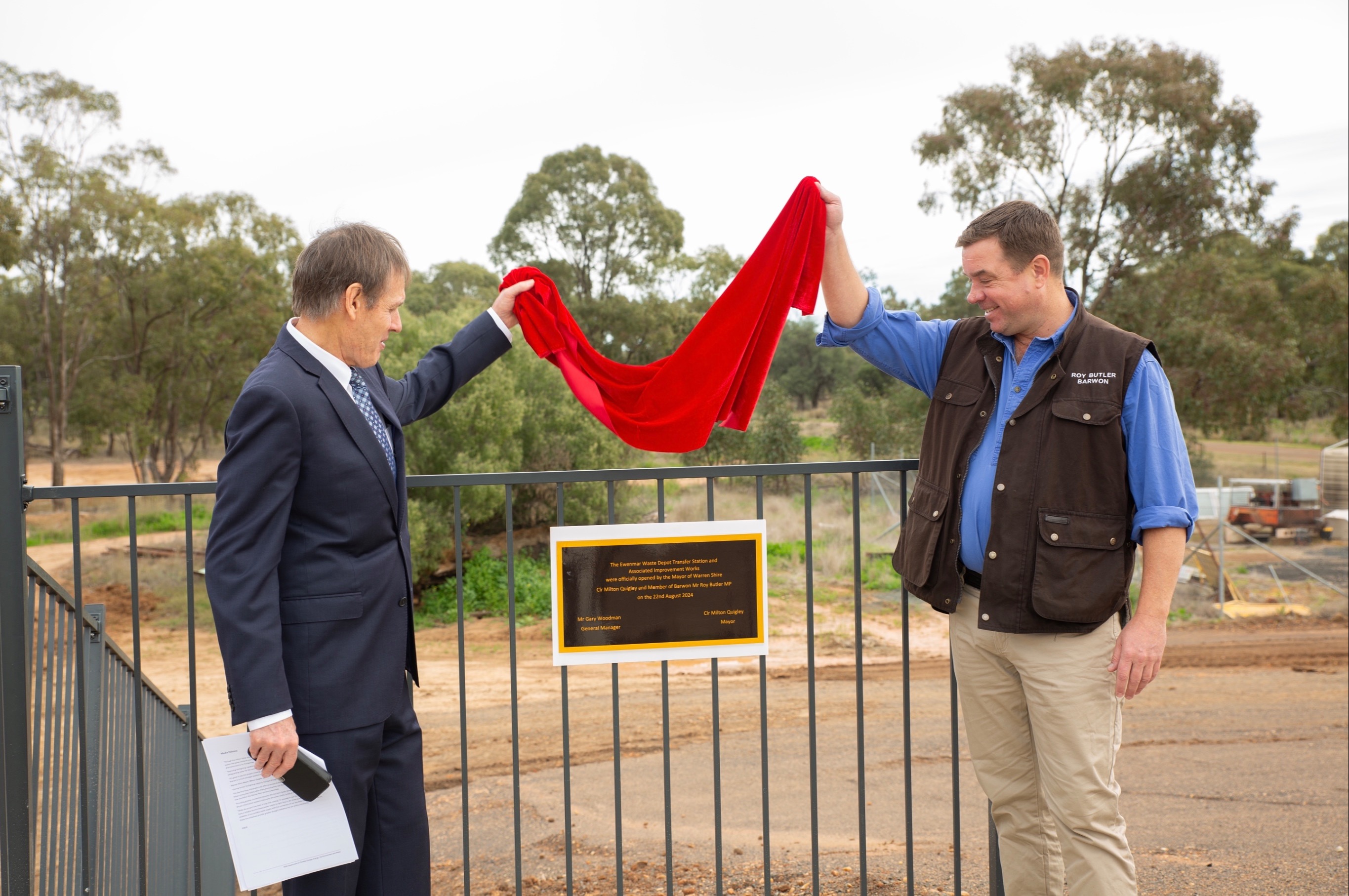 Media Release: Ewenmar Waste Depot Transfer Station Officially Opened - Post Image