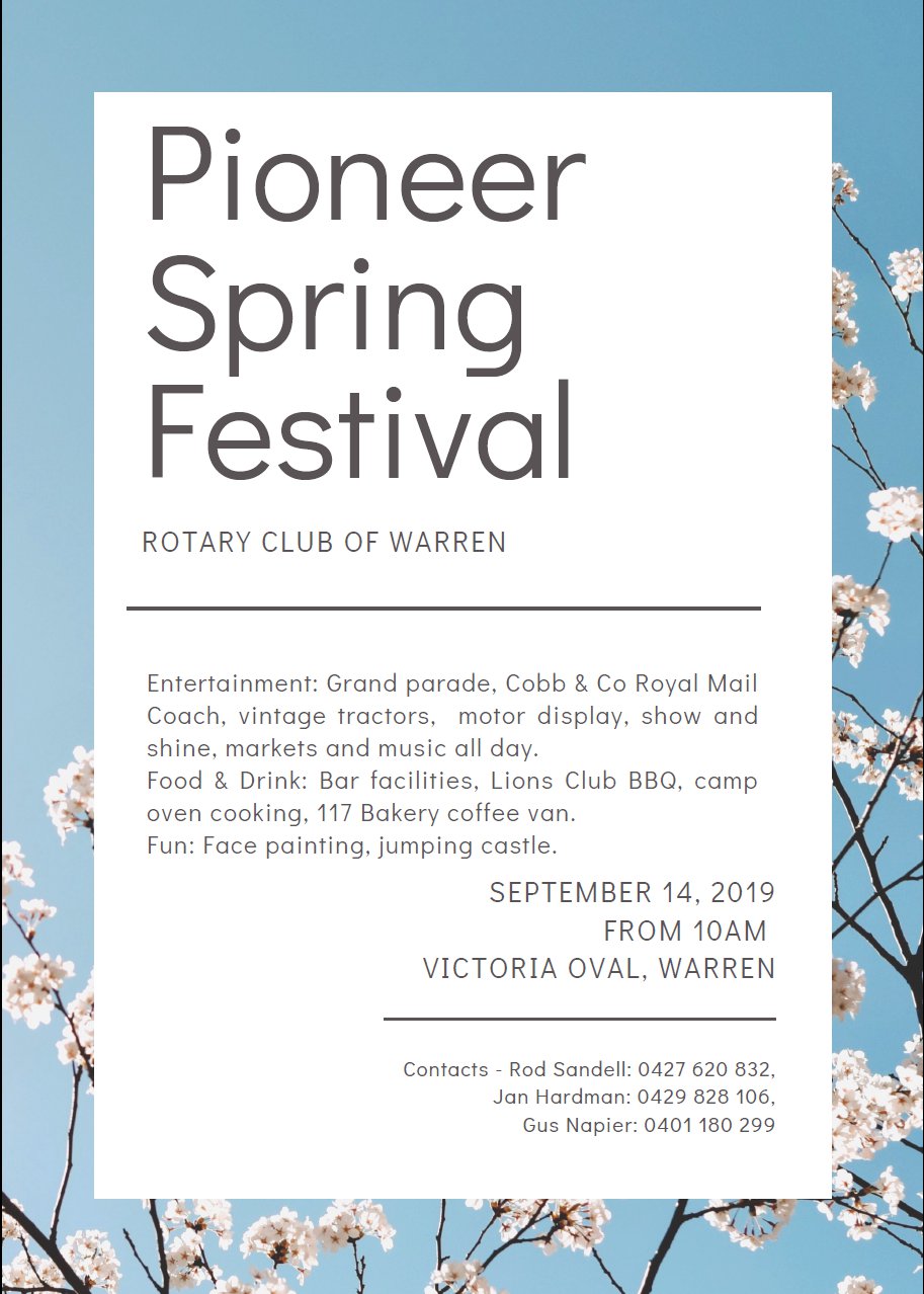 Pioneer Spring Festival